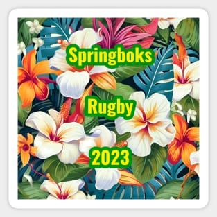 Unique Springboks Rugby 2023 design Sticker